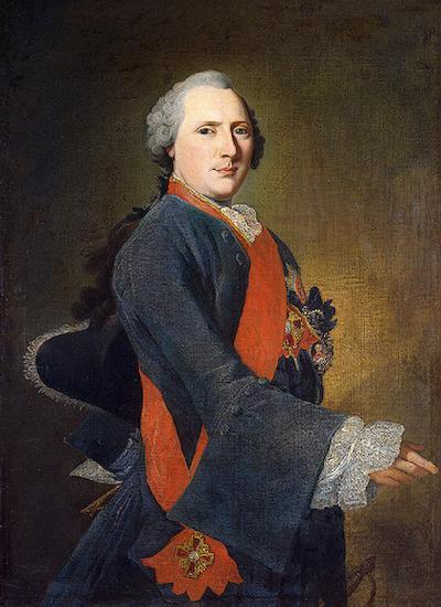 Georg Caspar Prenner Portrait of Karl Sievers oil painting image